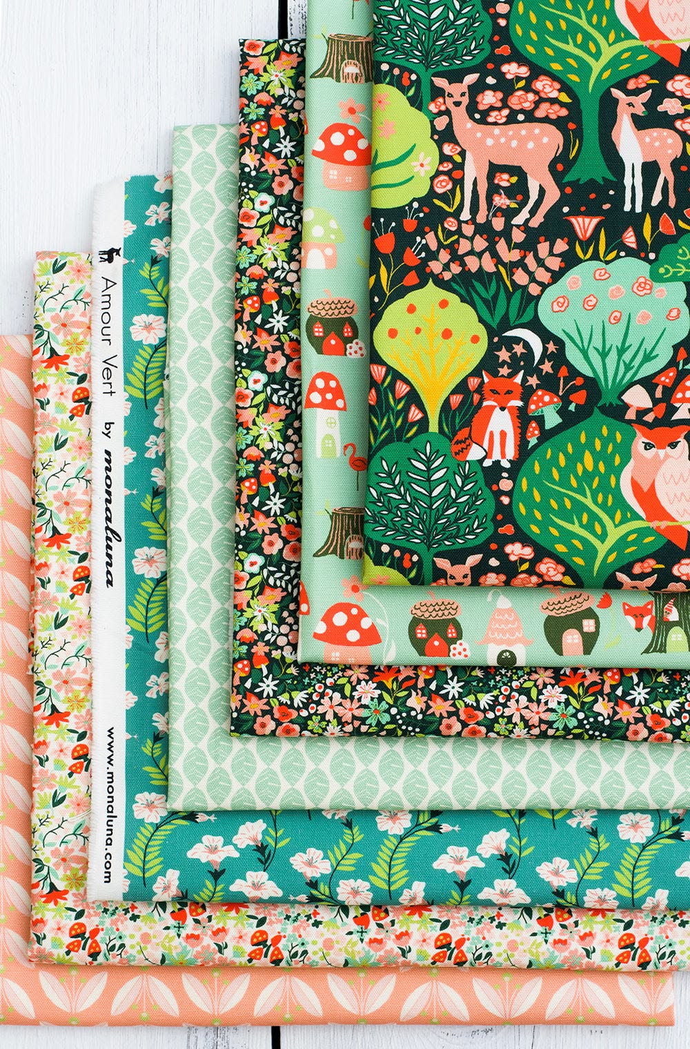 Amour vert - Woodland Forest Emerald - Monaluna