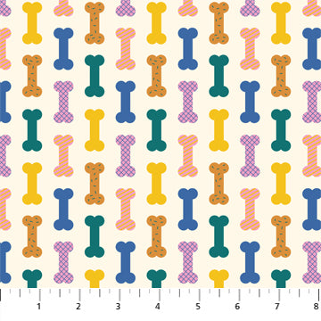 Best Friend - Os Cream - Figo Fabrics