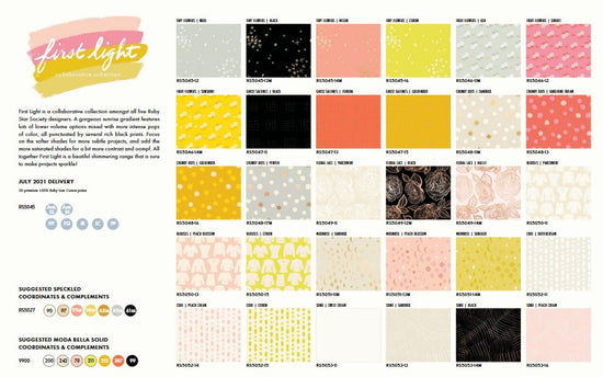 First Light - Code Peach Cream - Ruby Star Society