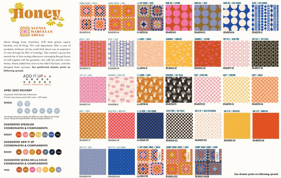 Honey - Cheater (hexagones) - Ruby Star Society