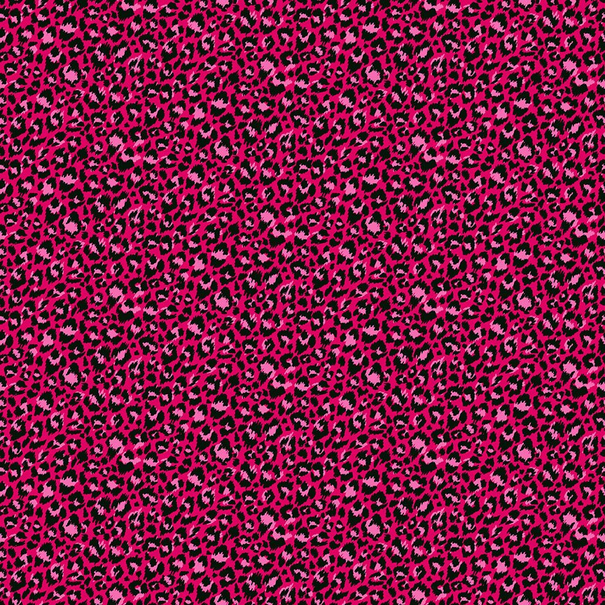 Jewel - Leopard Skin Hot Pink - Makower