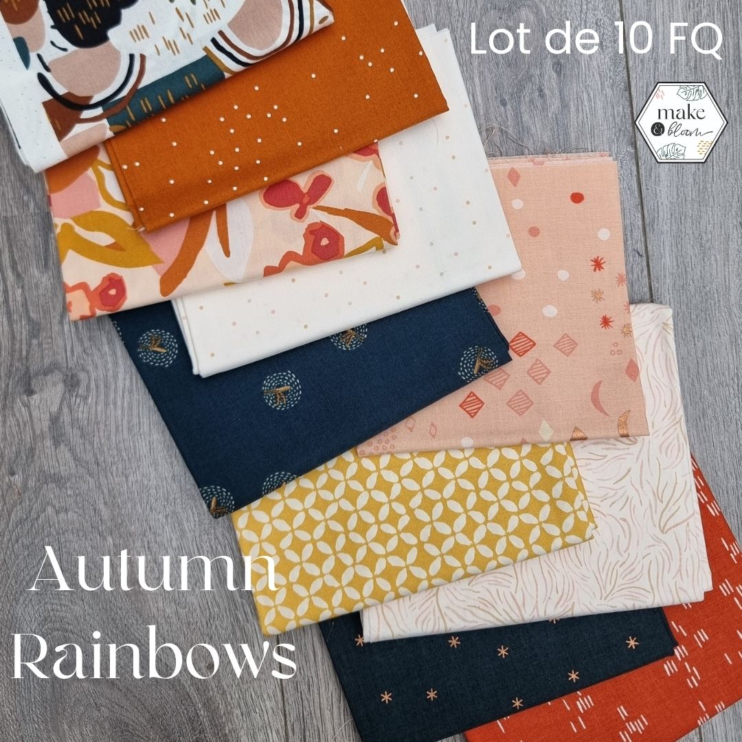 Assortiment de tissus - Autumn Rainbows