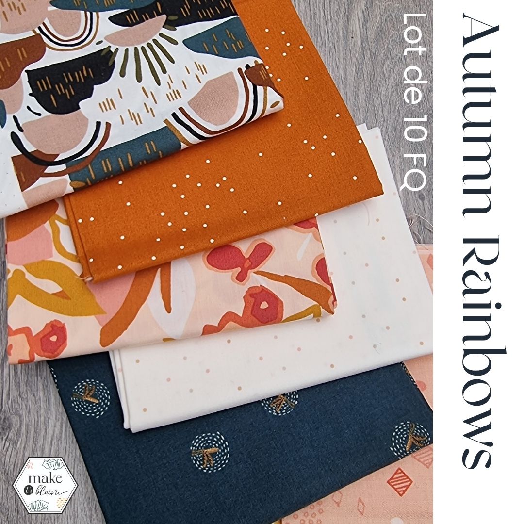 Assortiment de tissus - Autumn Rainbows