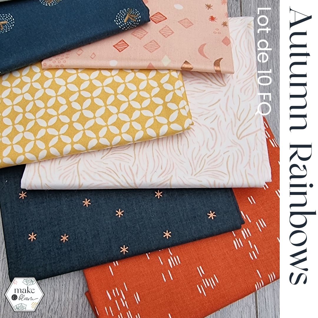 Assortiment de tissus - Autumn Rainbows
