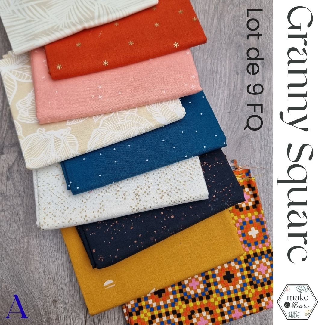 Assortiment de tissus - Granny Square