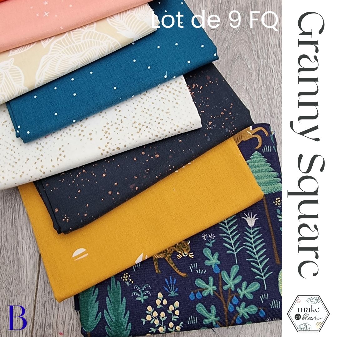 Assortiment de tissus - Granny Square