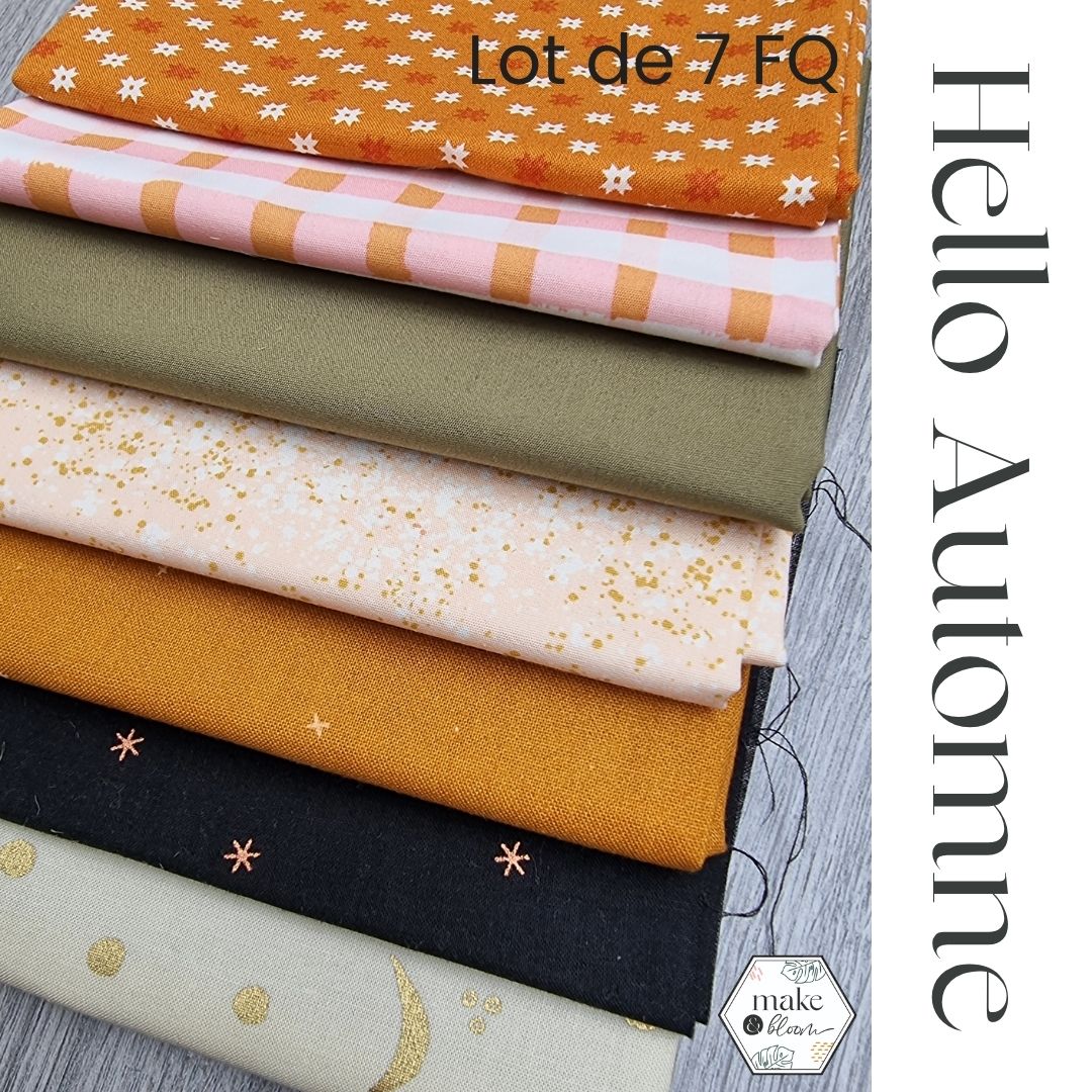 Assortiment de tissus - Hello Automne