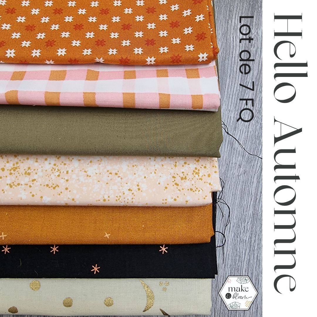 Assortiment de tissus - Hello Automne
