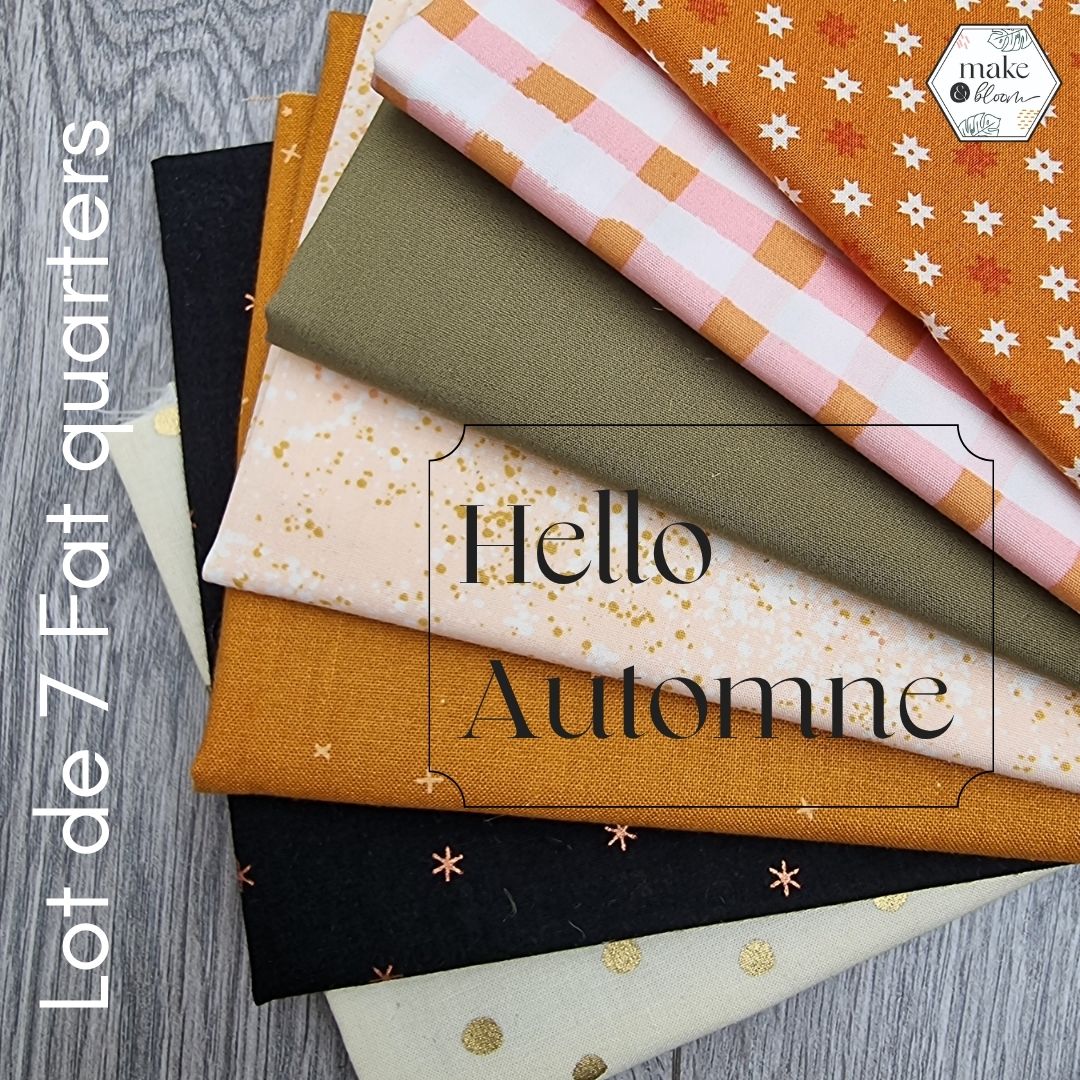 Assortiment de tissus - Hello Automne