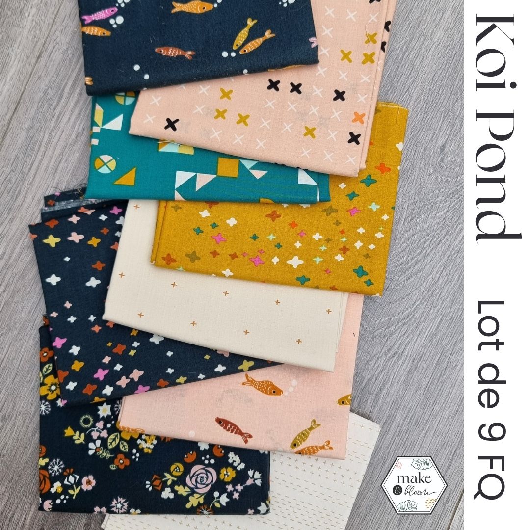 Assortiment de tissus - Koi Pond
