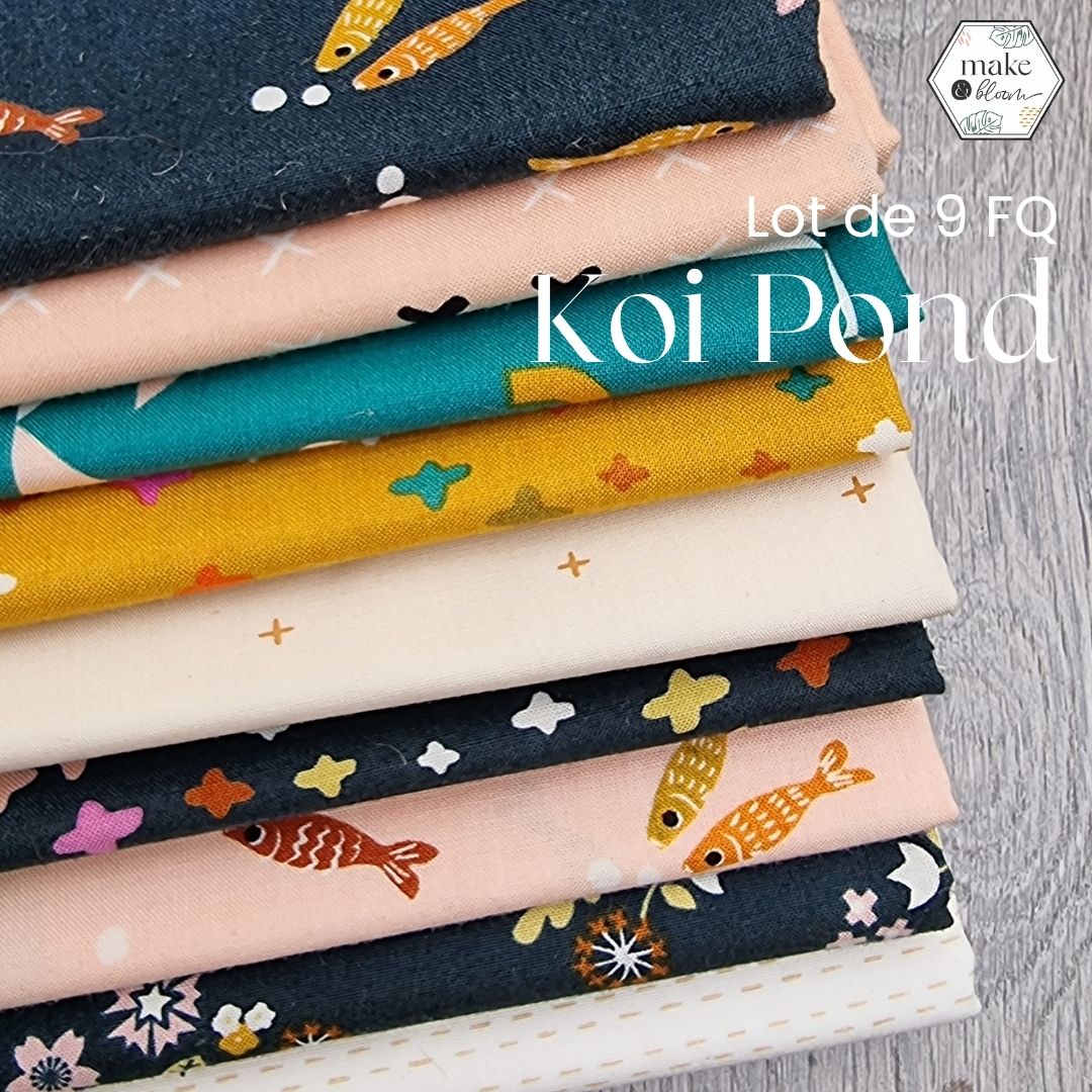 Assortiment de tissus - Koi Pond