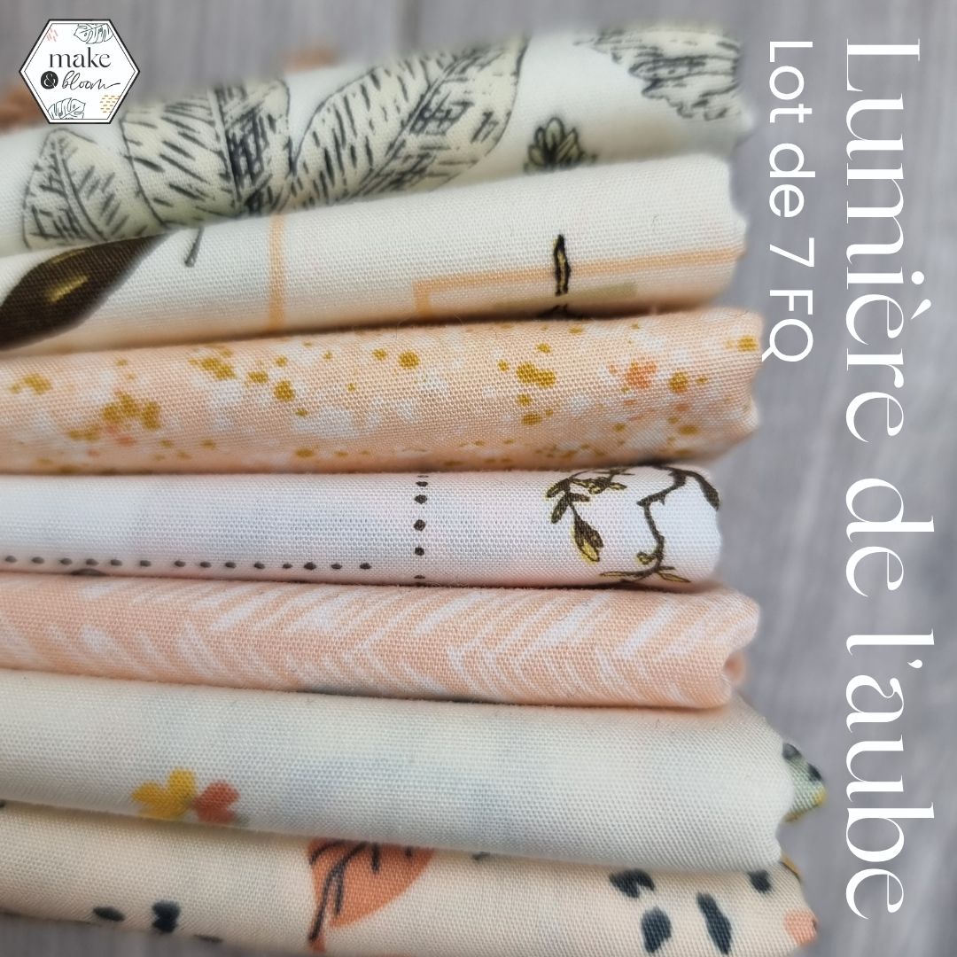 Assortiment de tissus - Lumière de l'aube