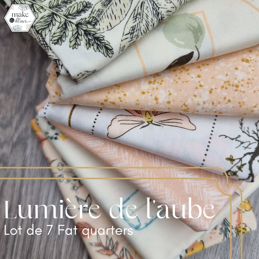 Assortiment de tissus - Lumière de l'aube