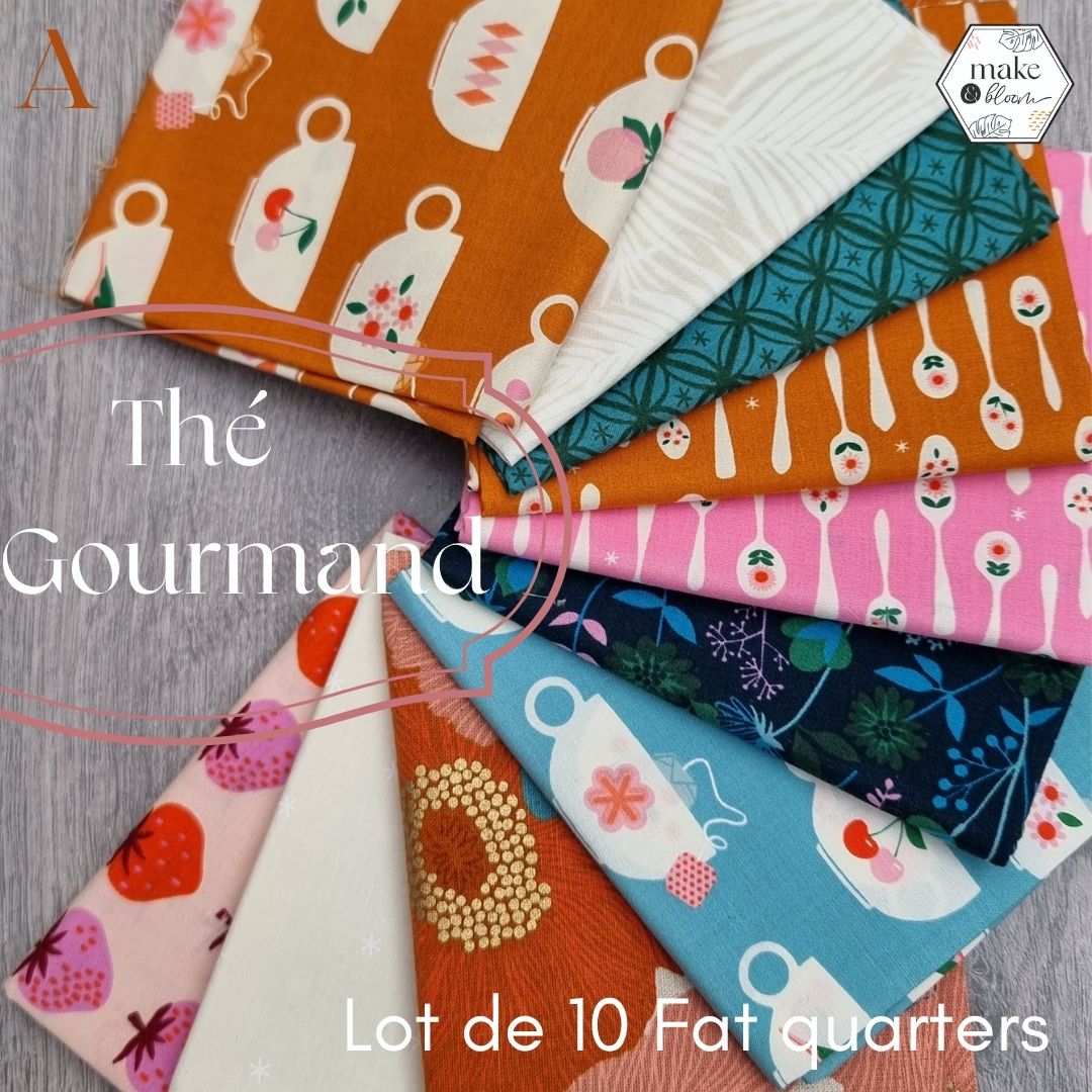 Assortiment de tissus - Thé Gourmand
