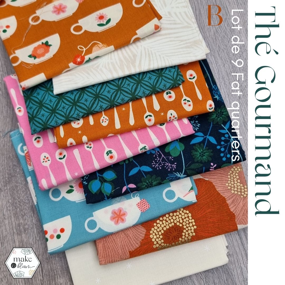 Assortiment de tissus - Thé Gourmand