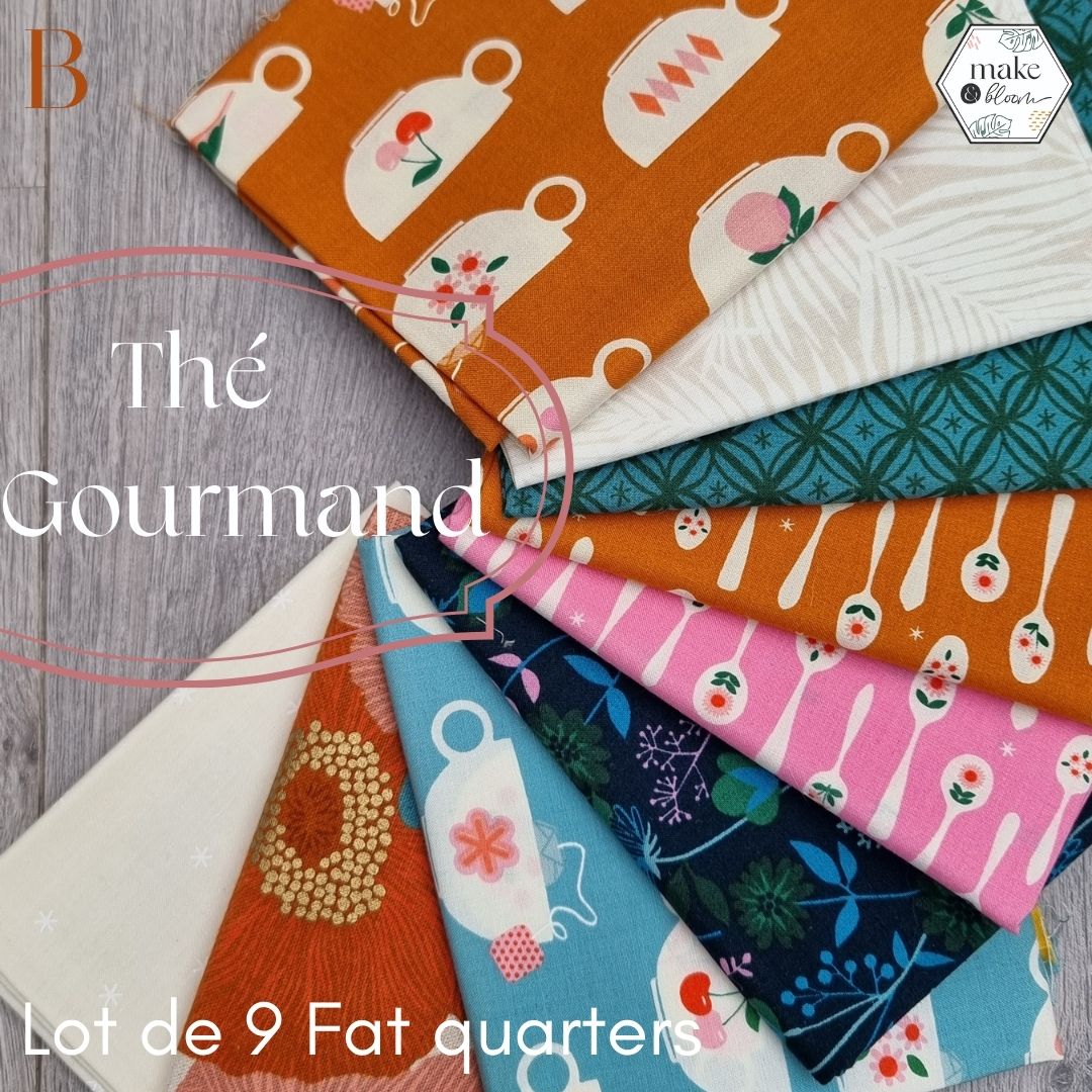 Assortiment de tissus - Thé Gourmand