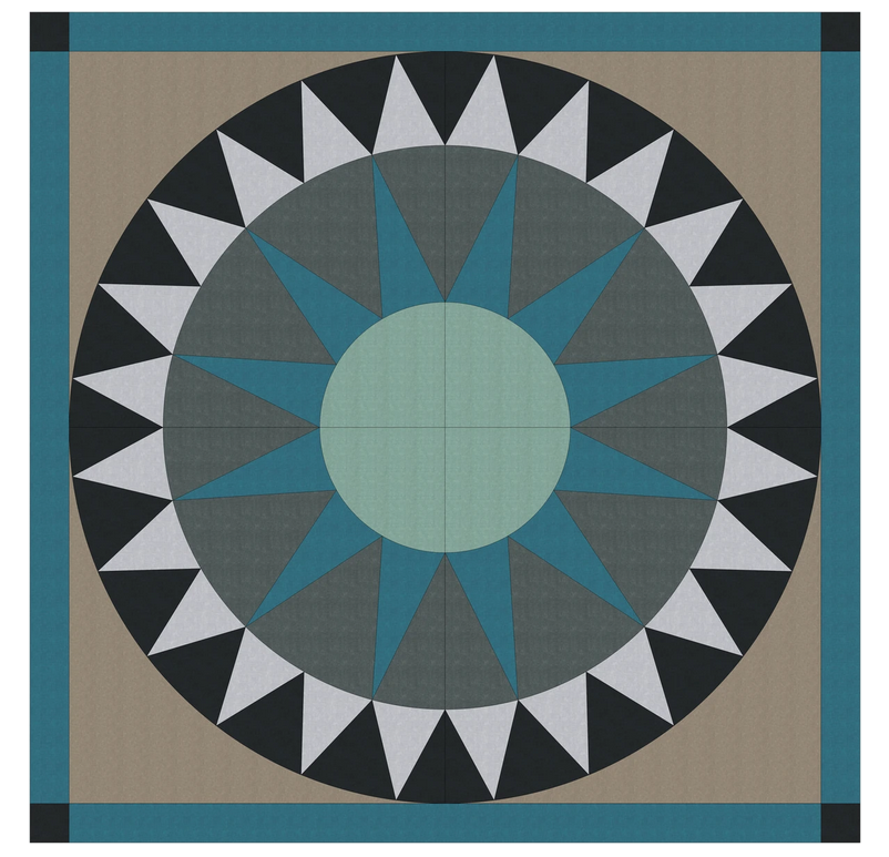 New York Beauty - Panneau Foundation Paper Piecing