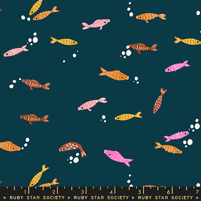 Koi Pond - Fishes Peacock - Ruby Star Society