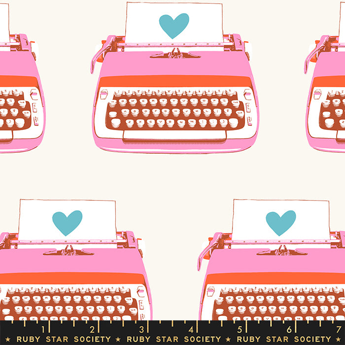 Darlings 2 - Typewriters Buttercream - Ruby Star Society