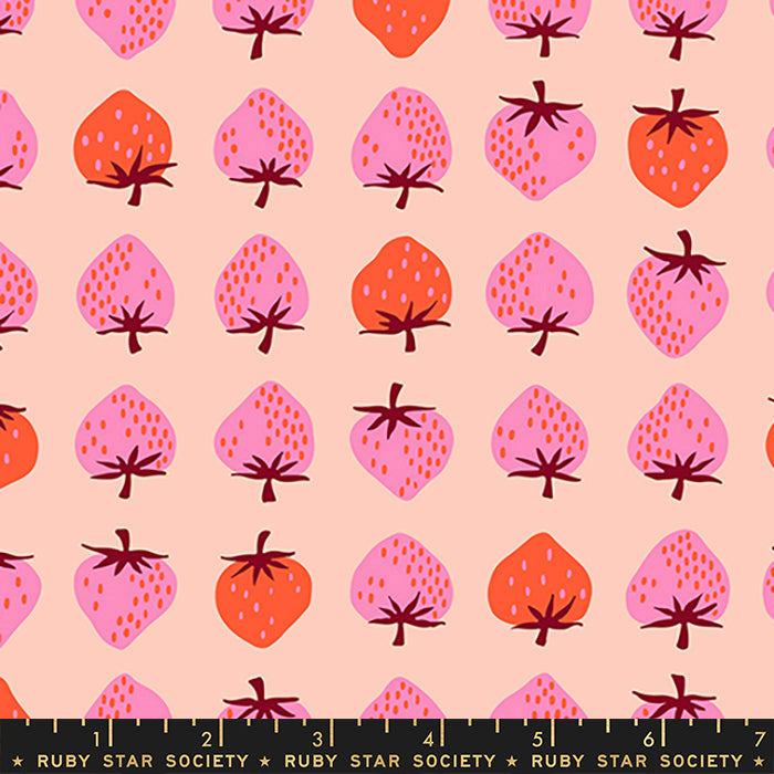 Strawberry and Friends - Strawberry Pale Peach - Ruby Star Society