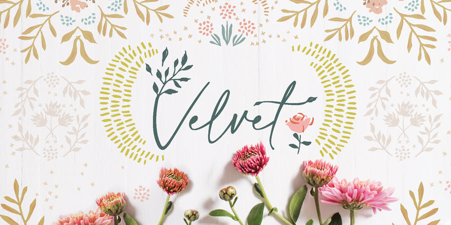 Velvet - Firefly Nightfall RAYONNE - Art Gallery Fabrics