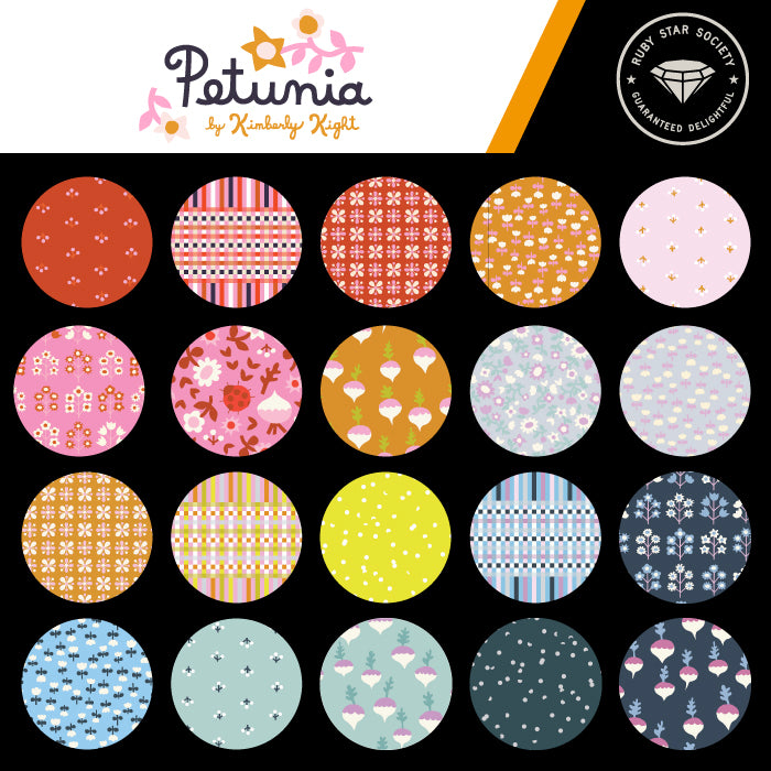 Petunia - Mini Charm Pack - Ruby Star Society