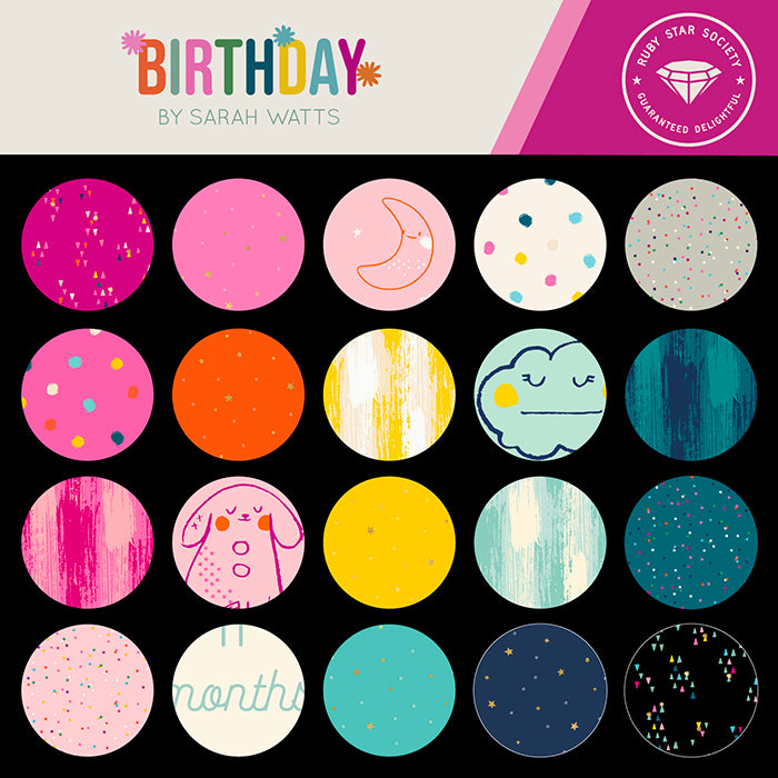 Birthday - Charm Pack - Ruby Star Society