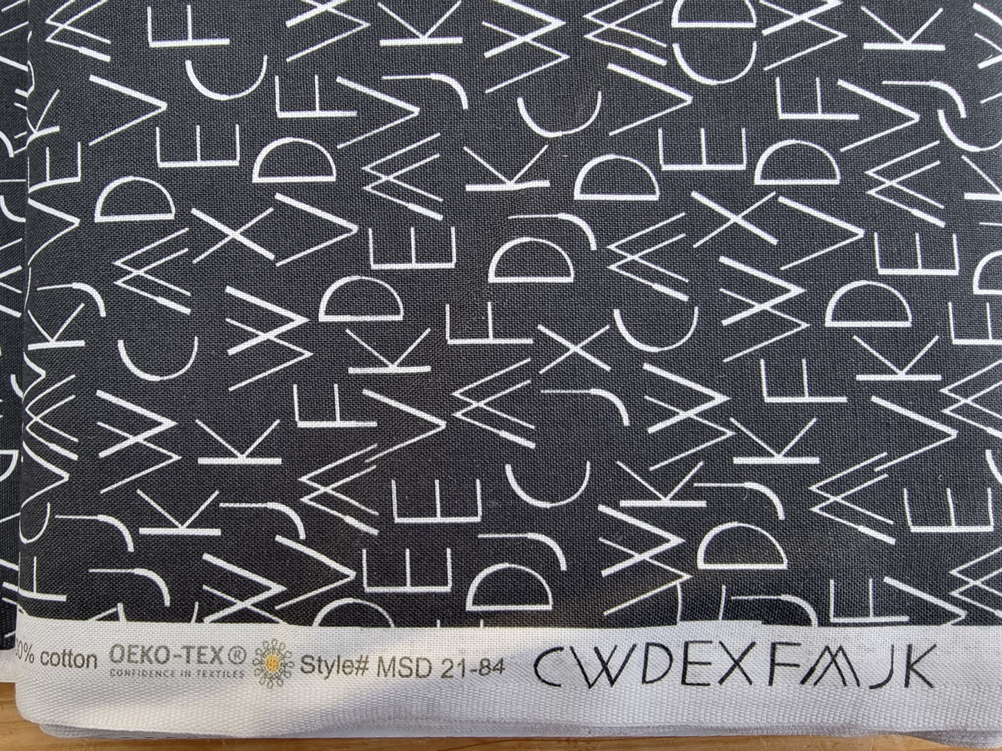 Wild Text - Black