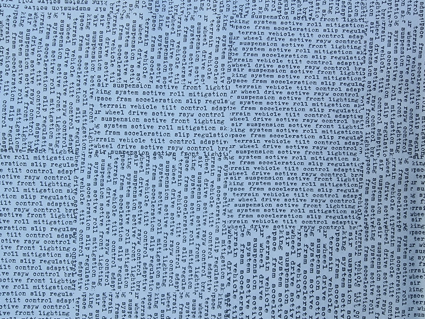 Wild Text - White
