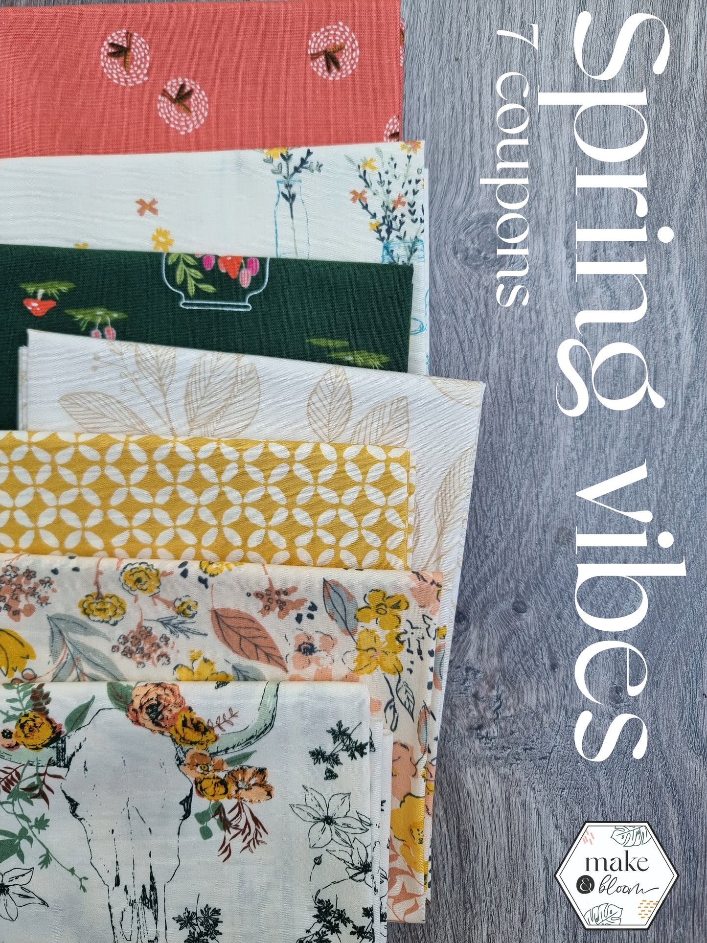 Assortiment de tissus - Spring Vibes