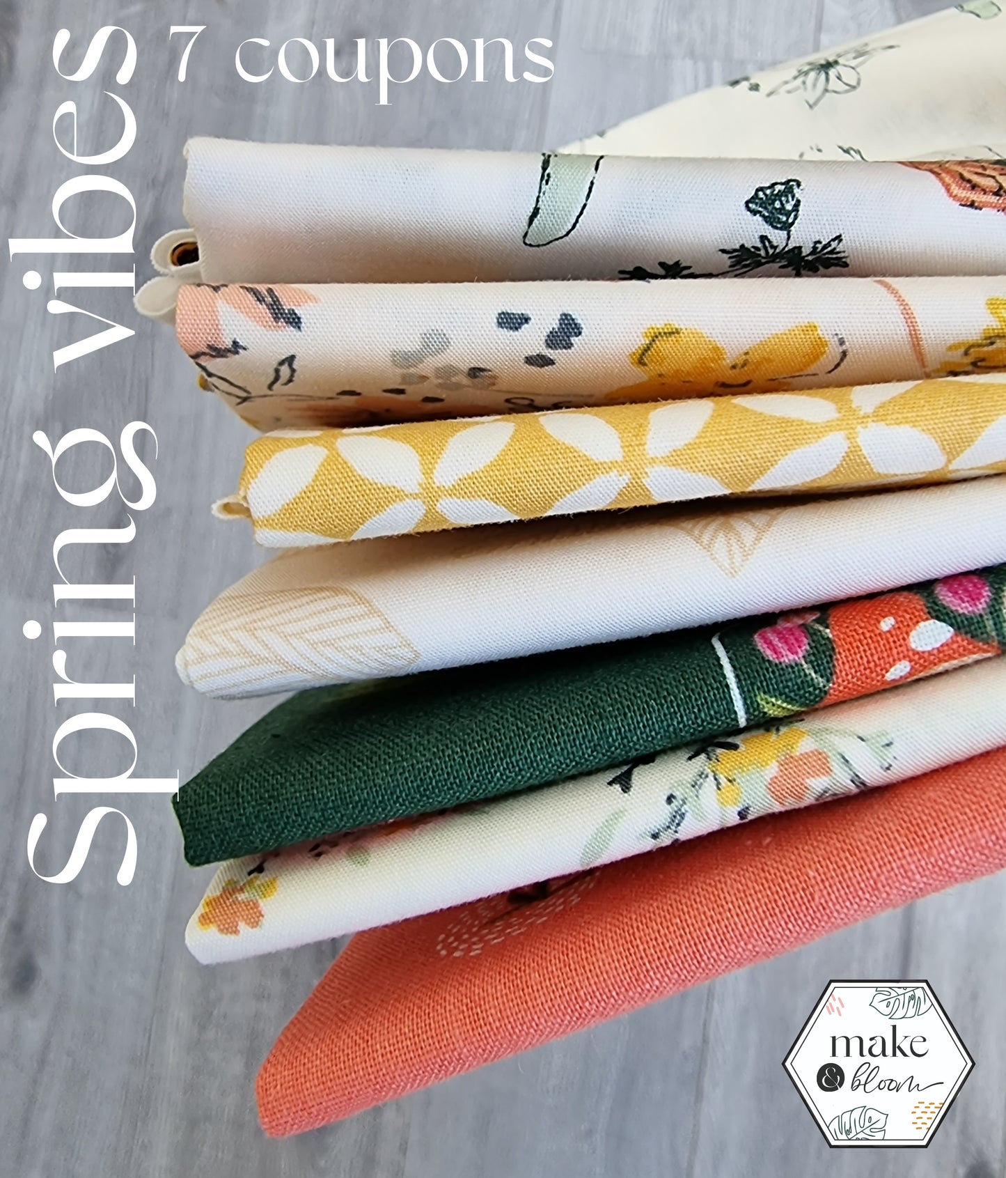 Assortiment de tissus - Spring Vibes